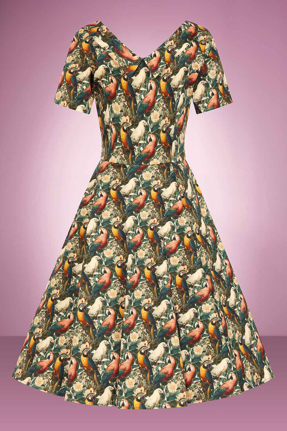Paradise Found Swing Dress