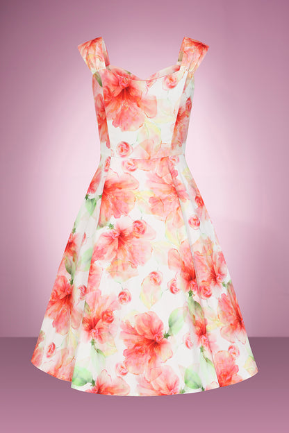 Peachy Keen Swing Dress