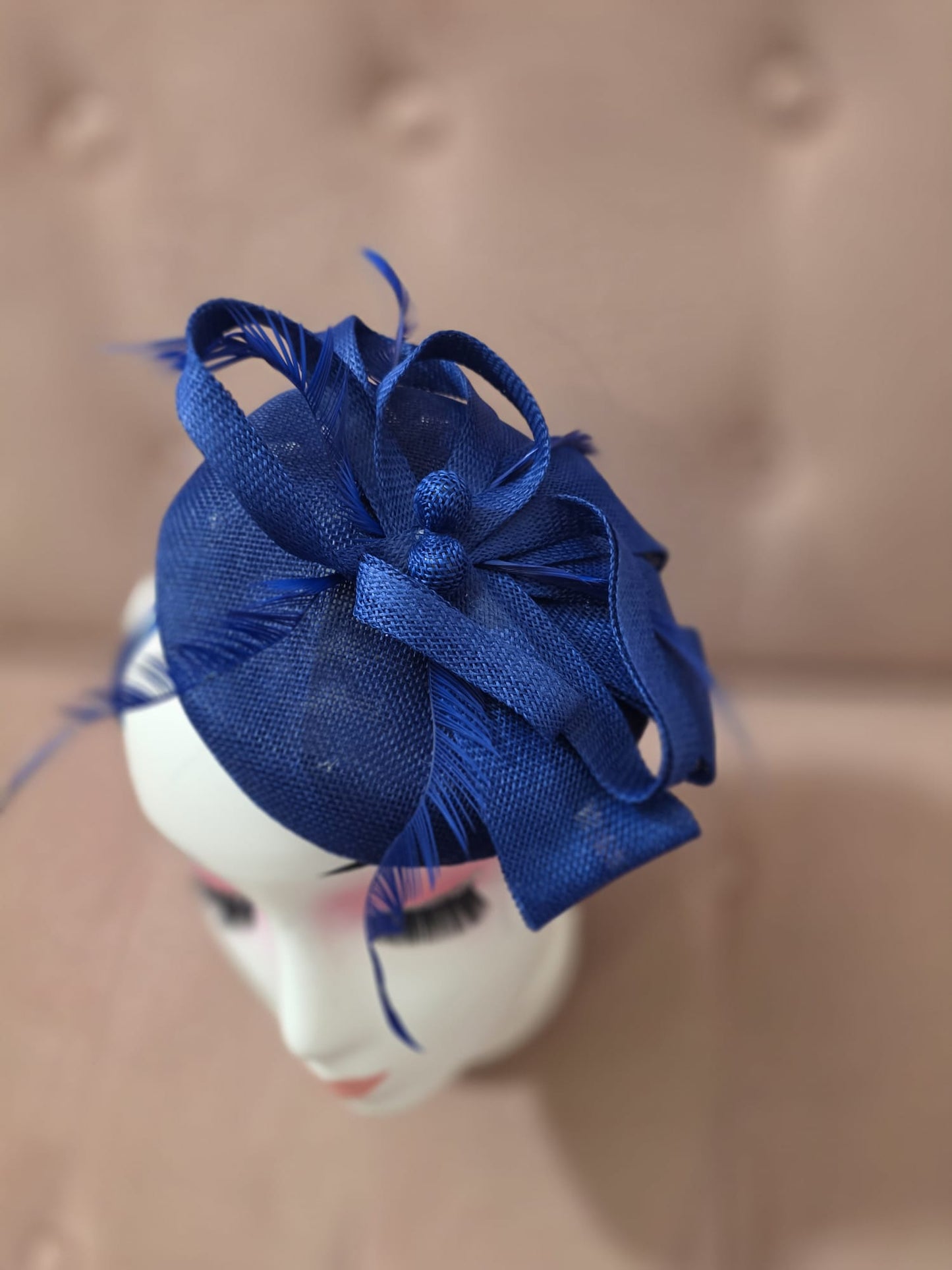 Maria Fascinator - Royal Blue