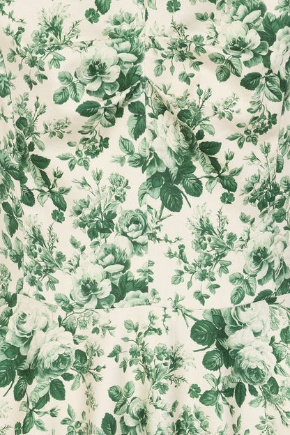 Enchanted Evergreen Swing Dress WITH matching velvet belt!