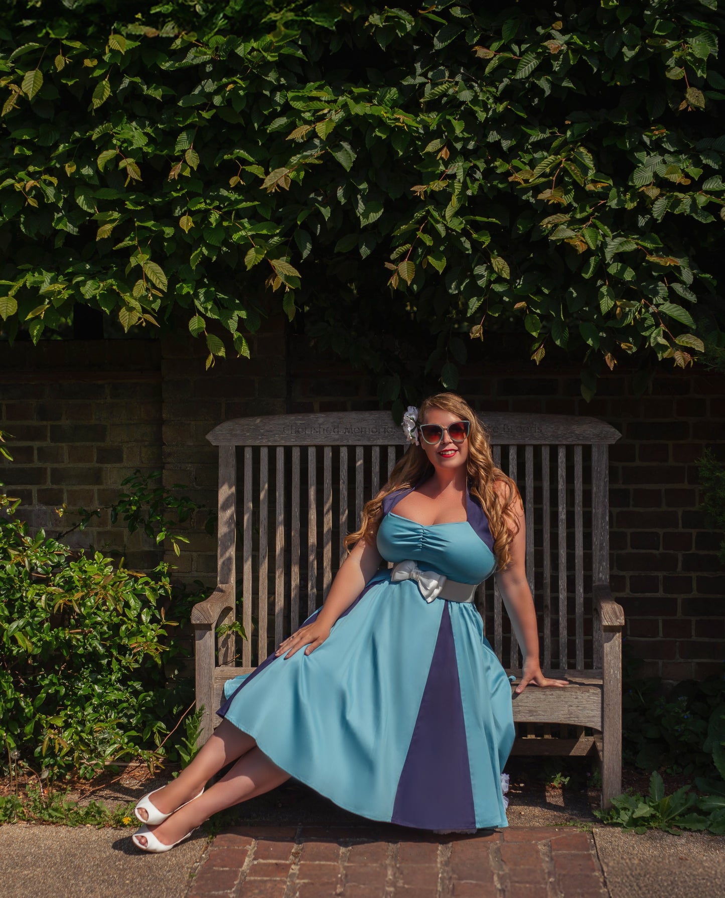 Atomic Retro Halterneck Swing Dress