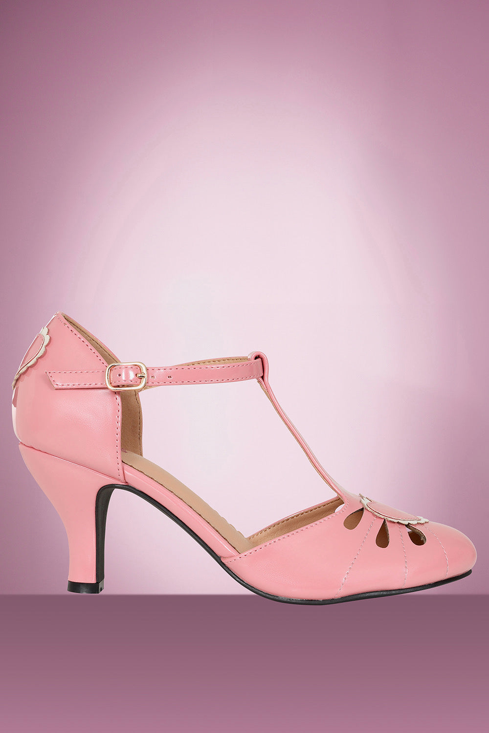 Amelia Heart Shoe in Pink PRE ORDER