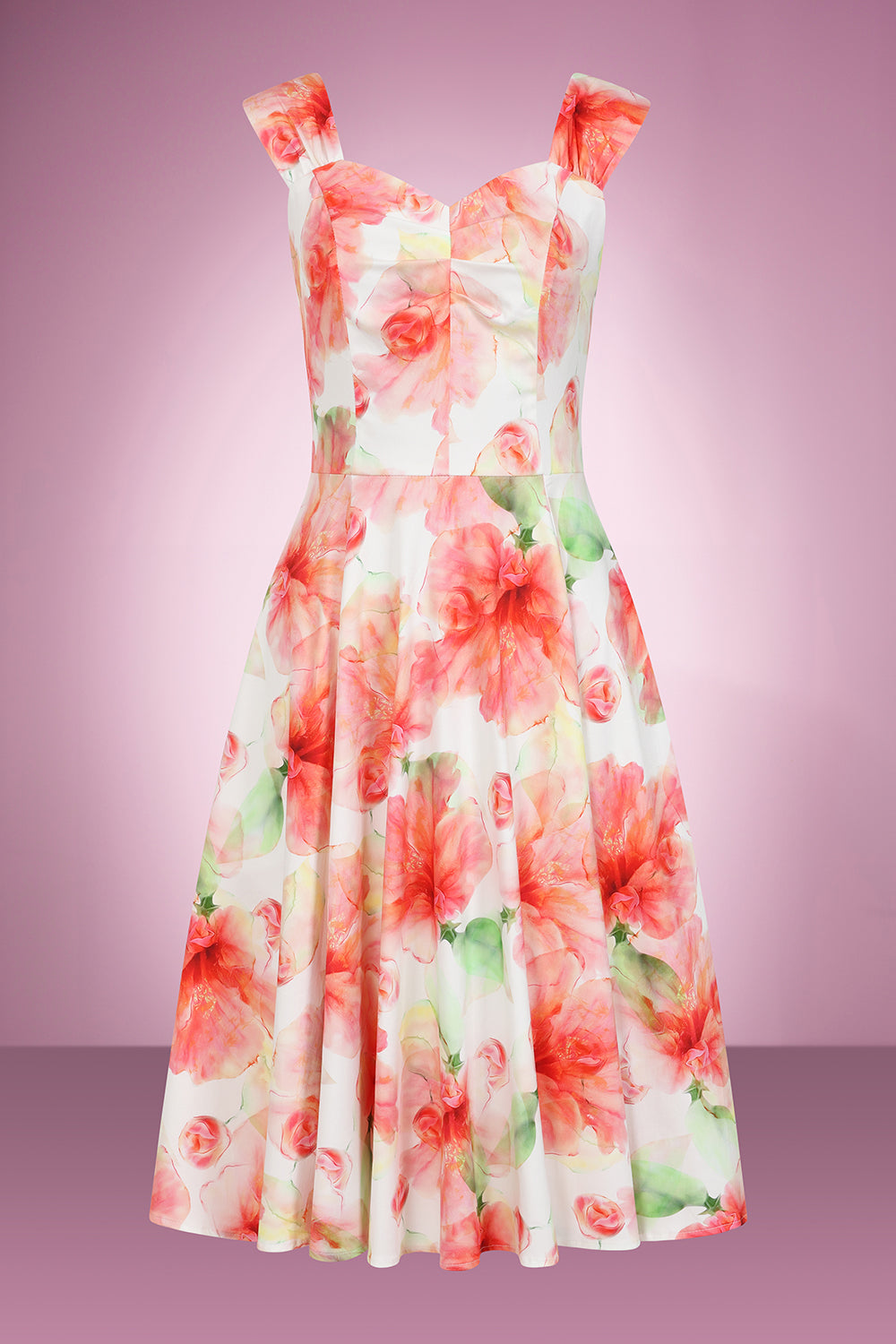 Peachy Keen Swing Dress