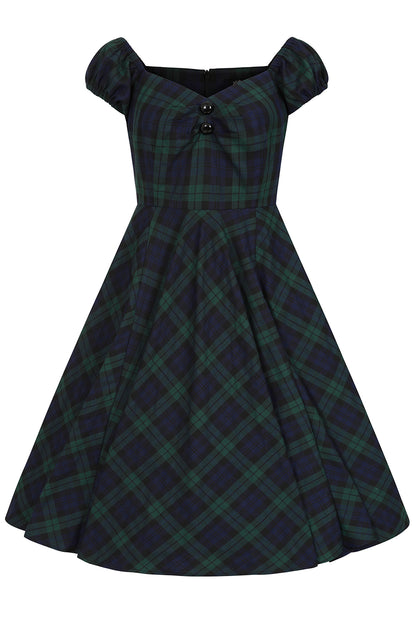 Dublin Tarten Swing Dress