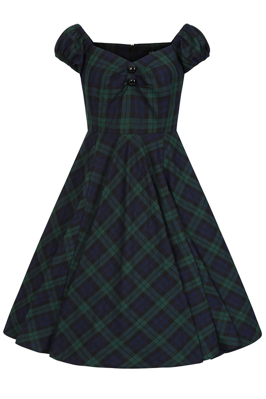 Dublin Tarten Swing Dress