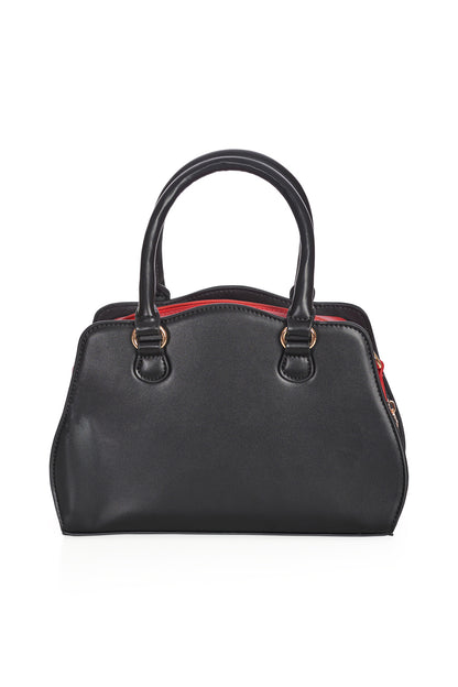 Poppy Polka Handbag black