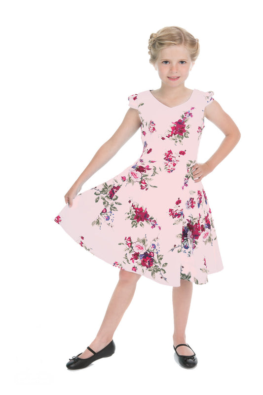 Royal Ballet in Pink Children’s Swing Dress