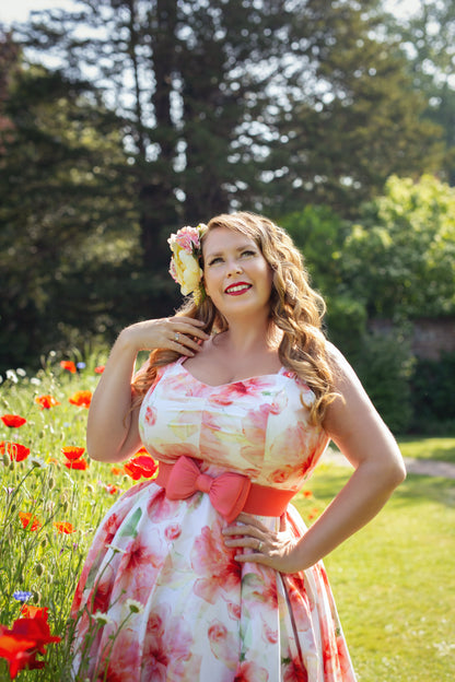 Peachy Keen Swing Dress