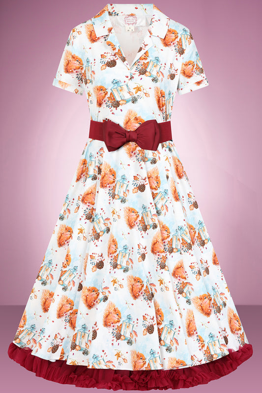 Nutty of You Swing Dress PRE ORDER