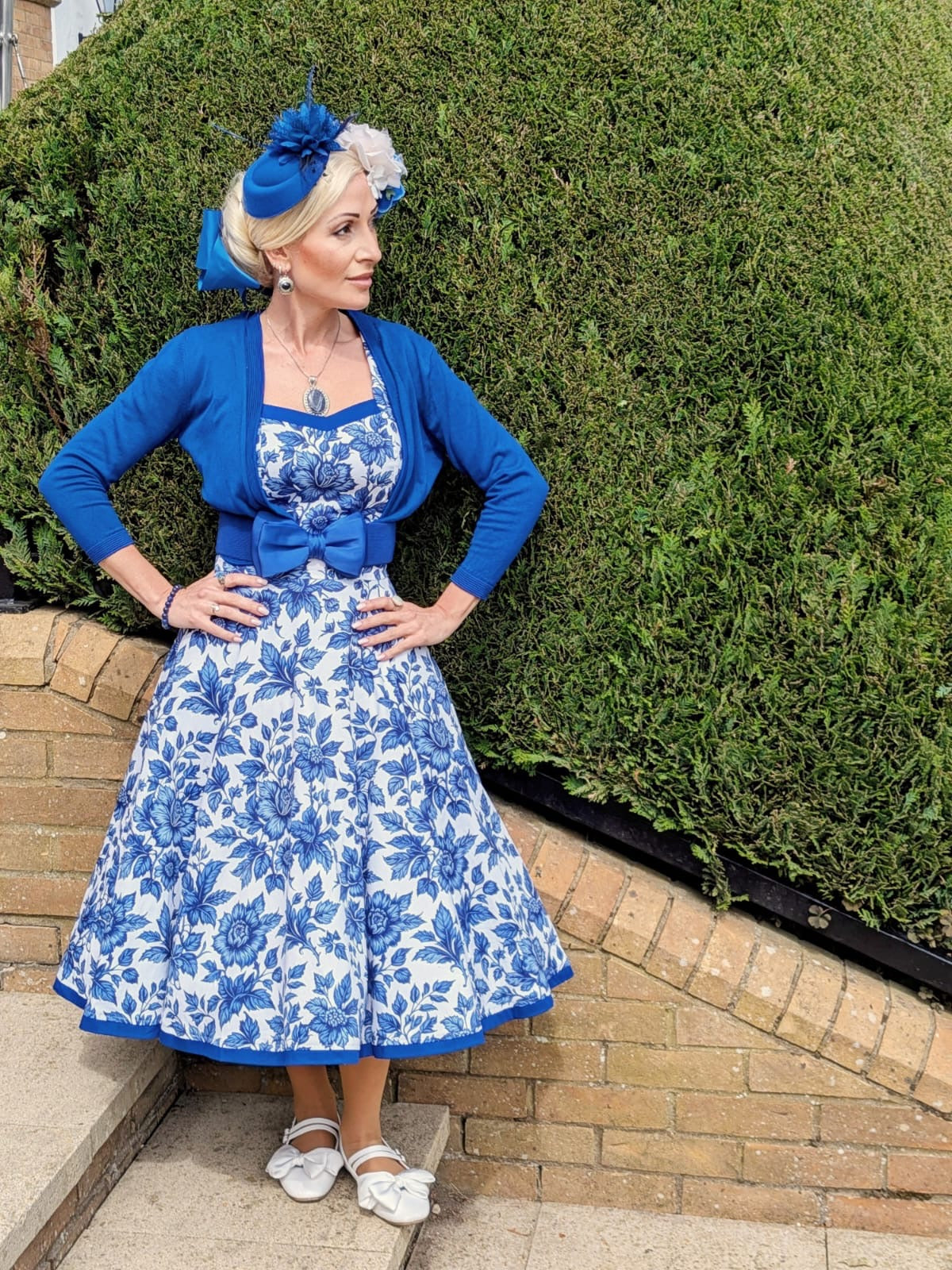 Blue Thistle Swing Dress PRE ORDER