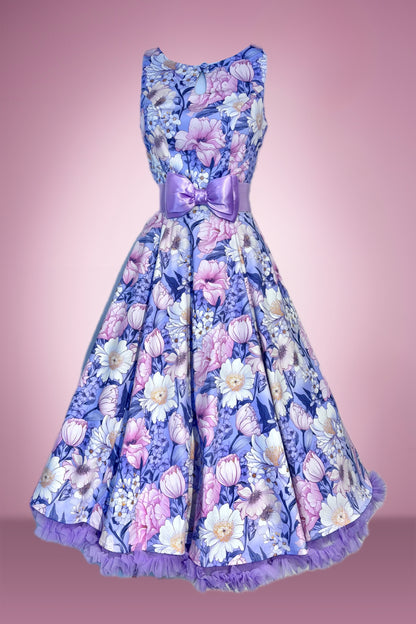 Lilac Fleur Swing Dress