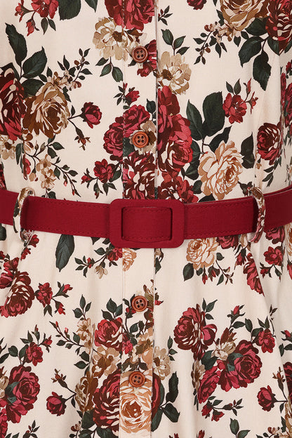 Autumnal Haze Swing Dress