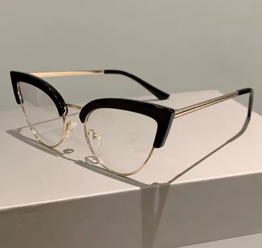 Black Cat Wing Glasses