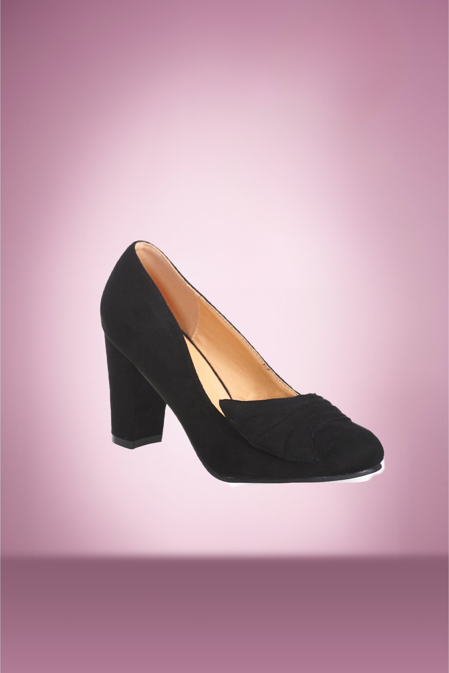 Vikki Black Velvet Shoes