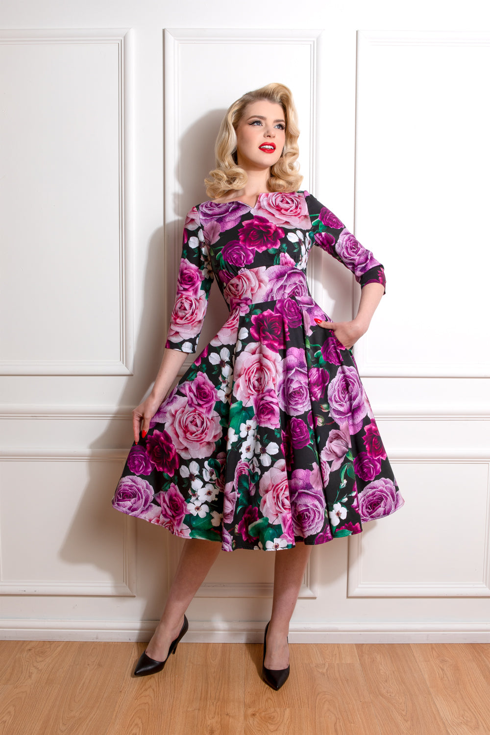 Sydney Floral Swing Dress