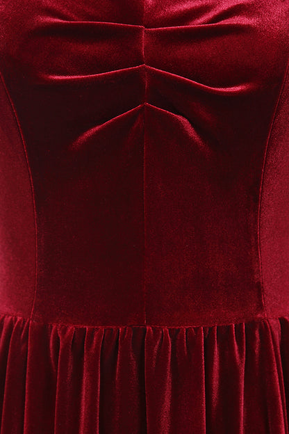 Victoria Velvet Swing Dress