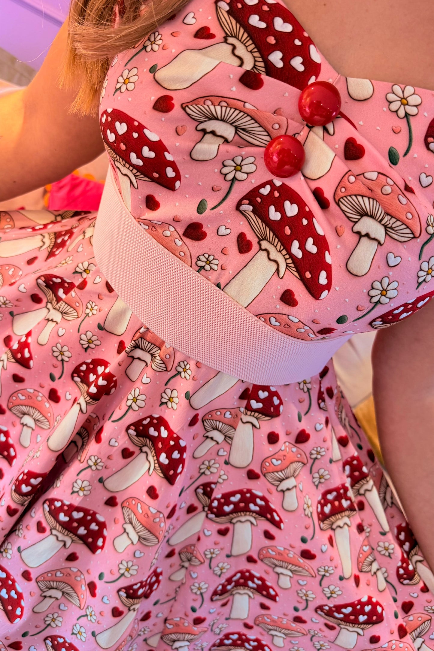 Theres Always Shroom for Love Swing Dress