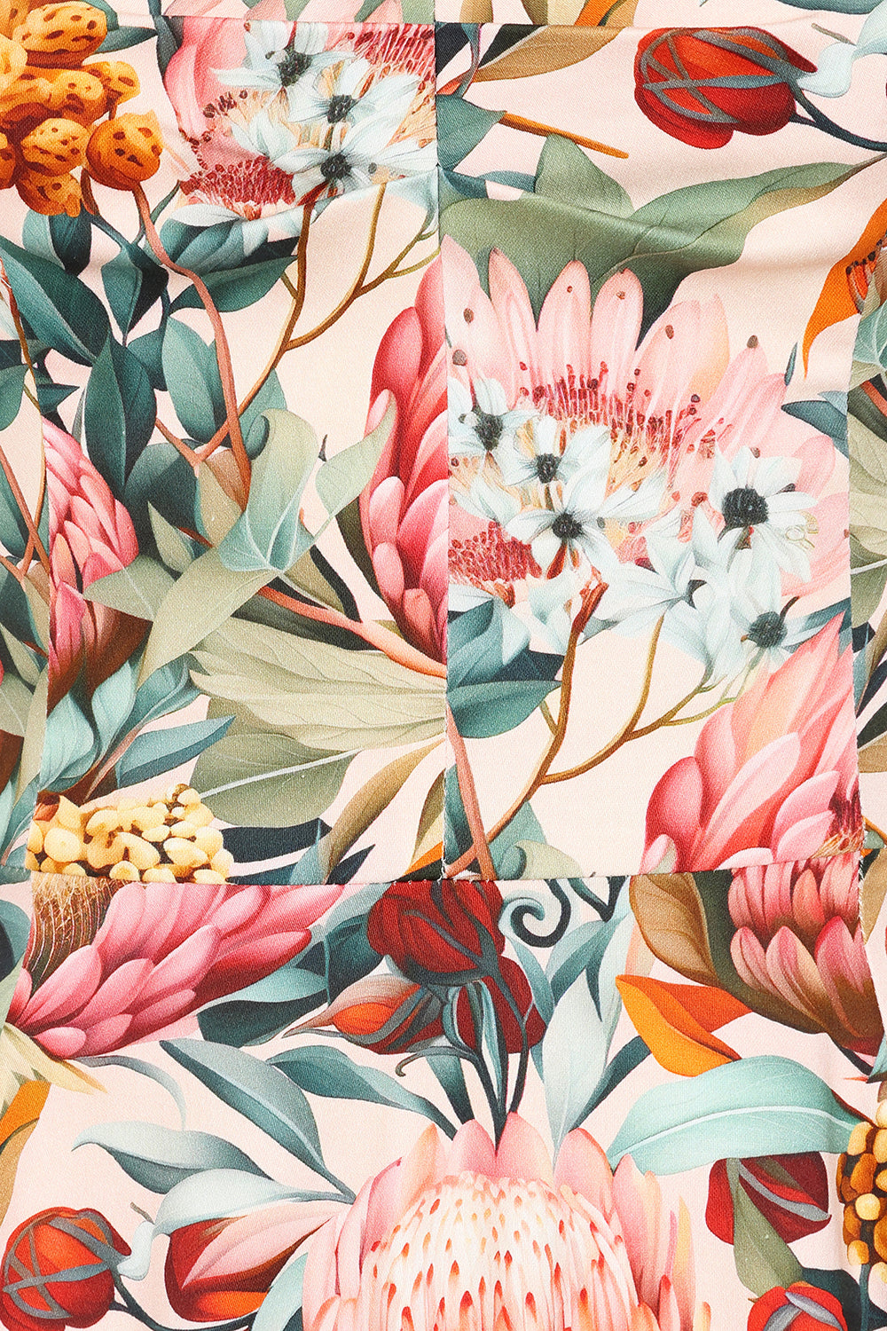 Golden Protea Swing Dress