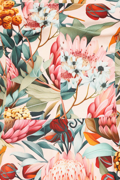 Golden Protea Swing Dress