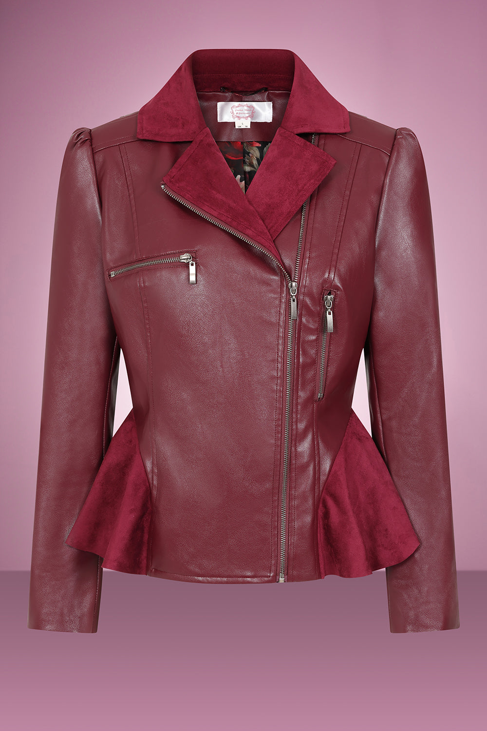 Rizzo Jacket in burgundy