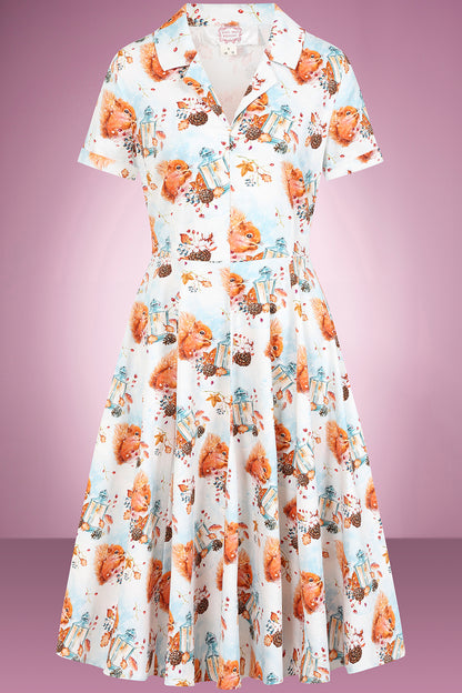 Nutty of You Swing Dress PRE ORDER