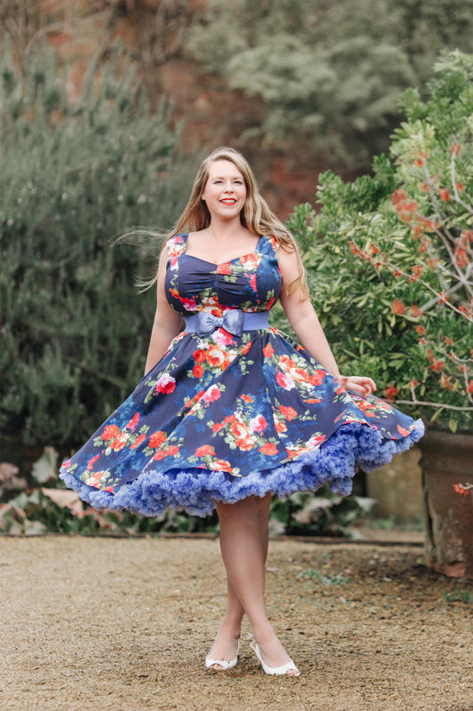 Jutty Rose Swing Dress