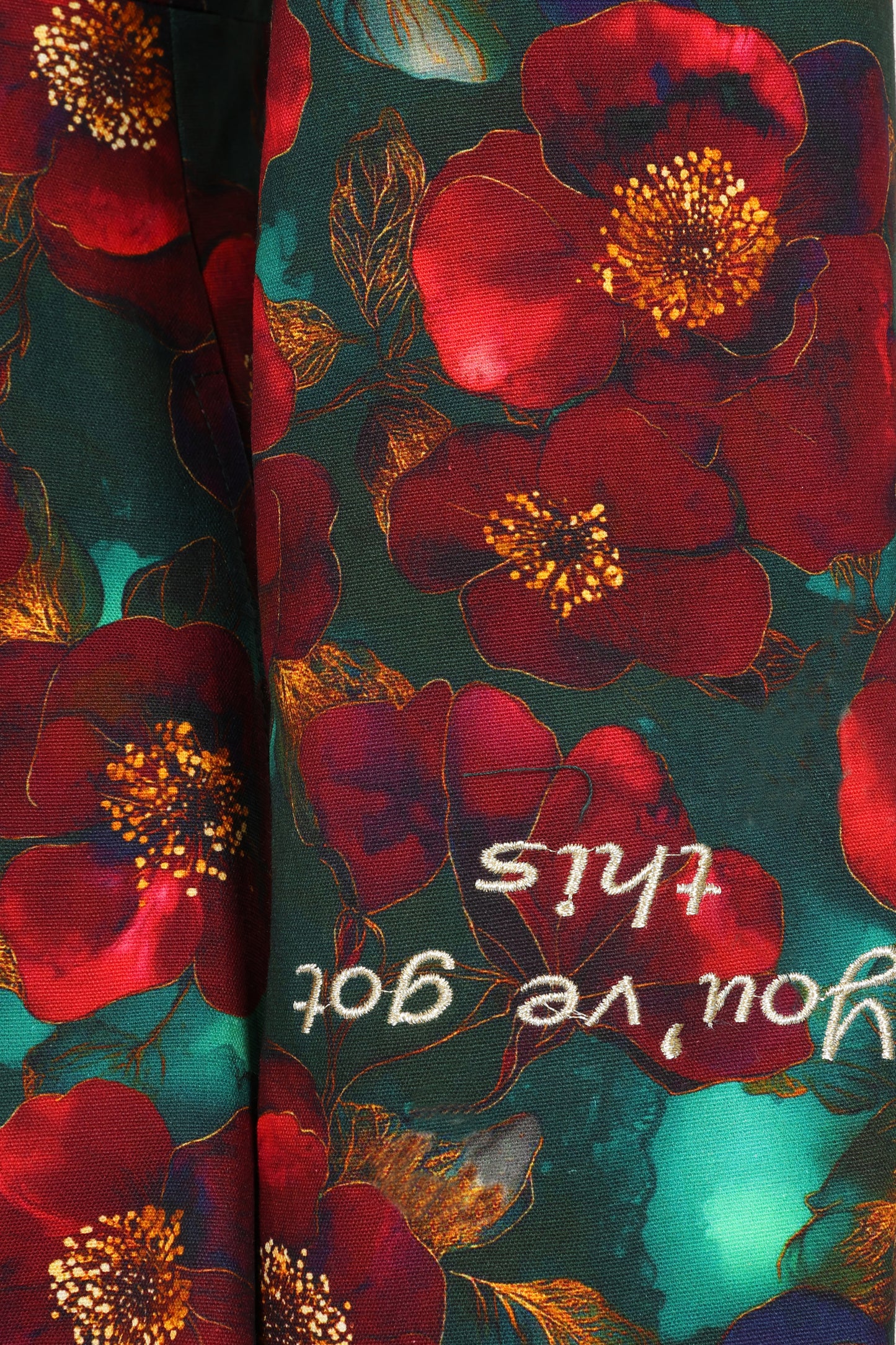 ‘Breathe’ Affirmation Swing Rain Coat