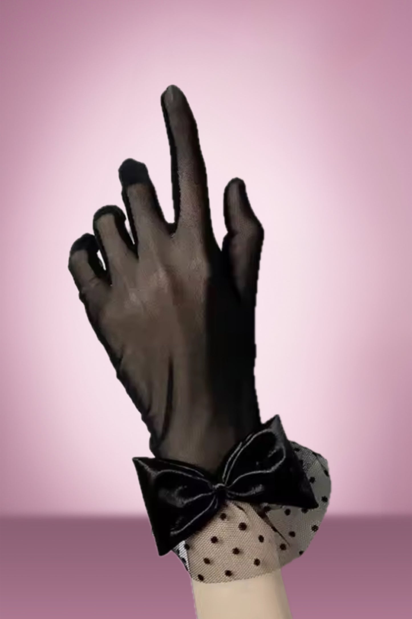 Black Bow Glove