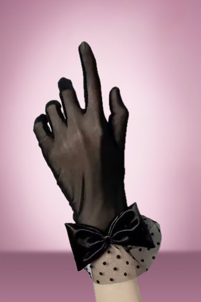 Black Bow Glove