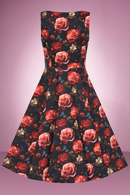 Raven Rose Swing Dress