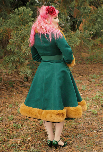 Whispering Woods Swing Coat