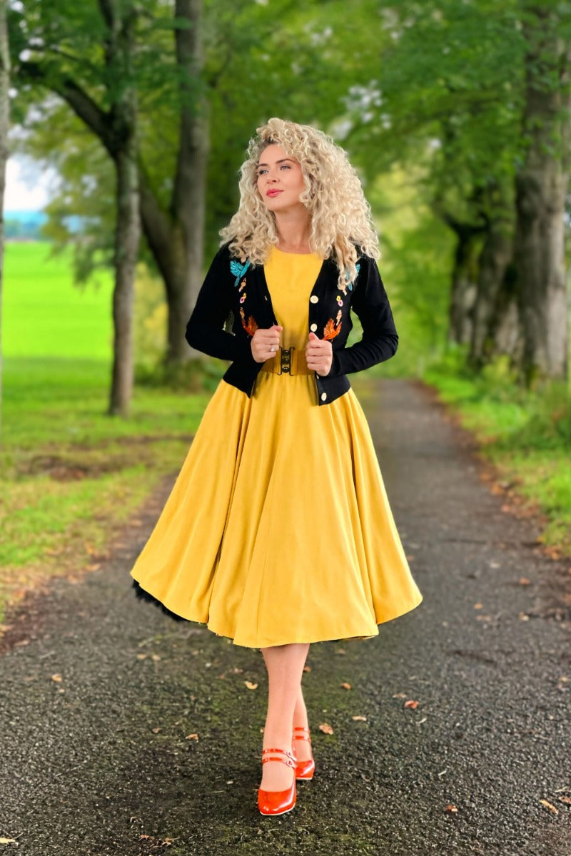 Take Flight Cardi in Black