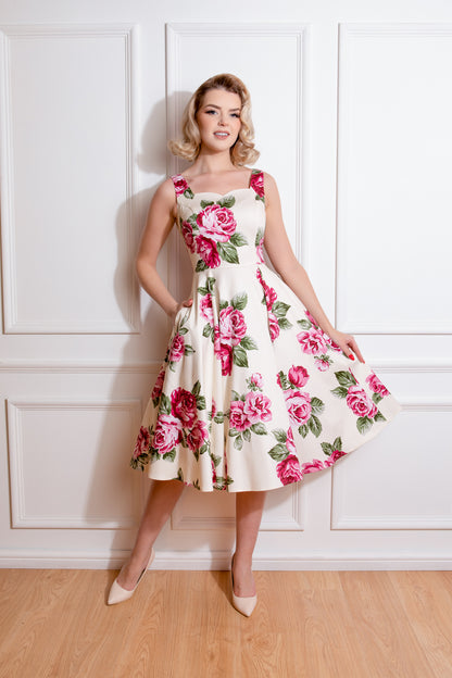 Francis floral Swing Dress