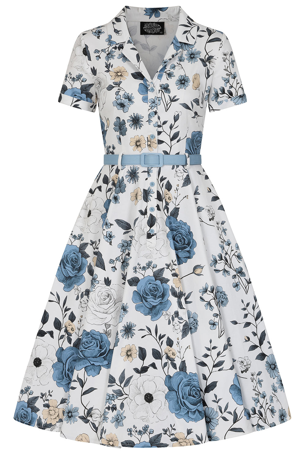Cornflower Meadow Swing Dress