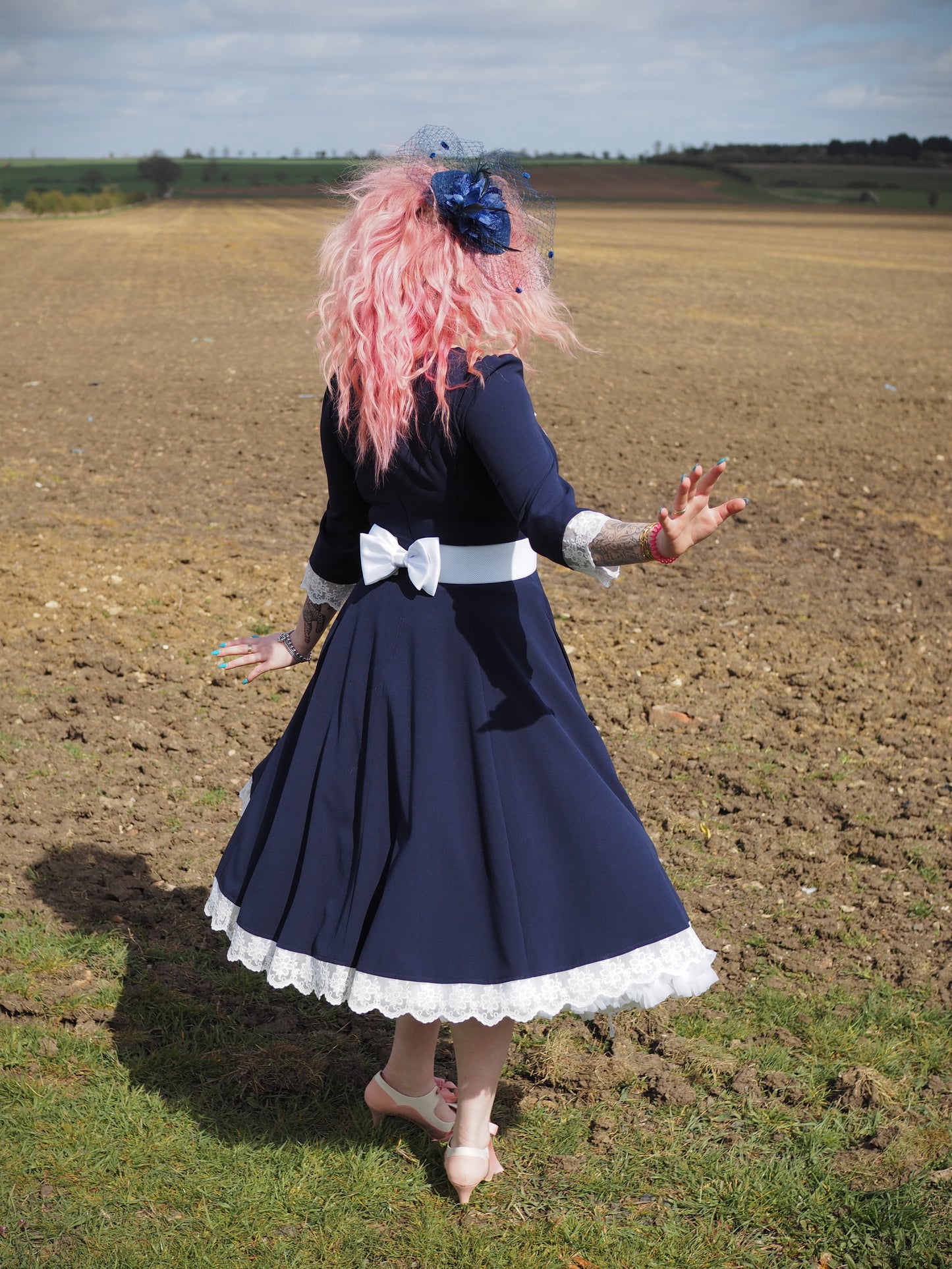 Lace Antoinette Swing Dress