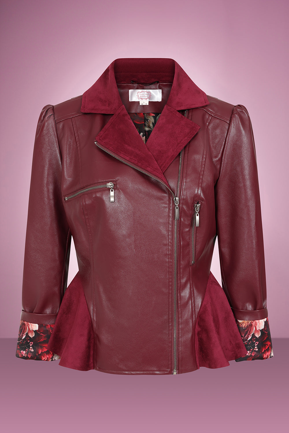 Rizzo Jacket in burgundy