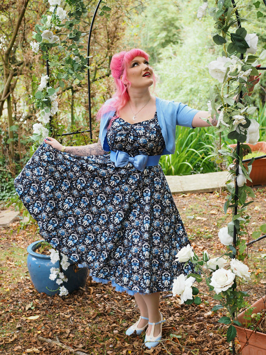 Racoon Romance Swing Dress