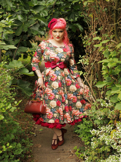 Rosewood Romance Swing Dress