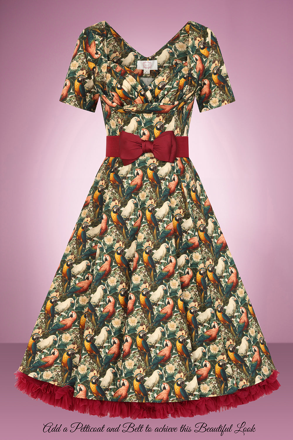 Paradise Found Swing Dress