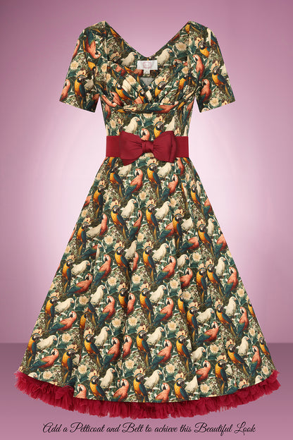 Paradise Found Swing Dress