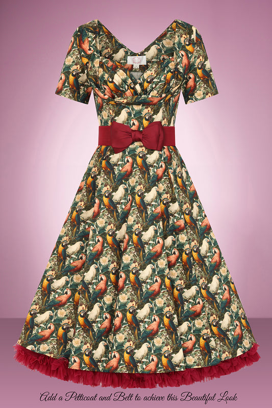 Paradise Found Swing Dress