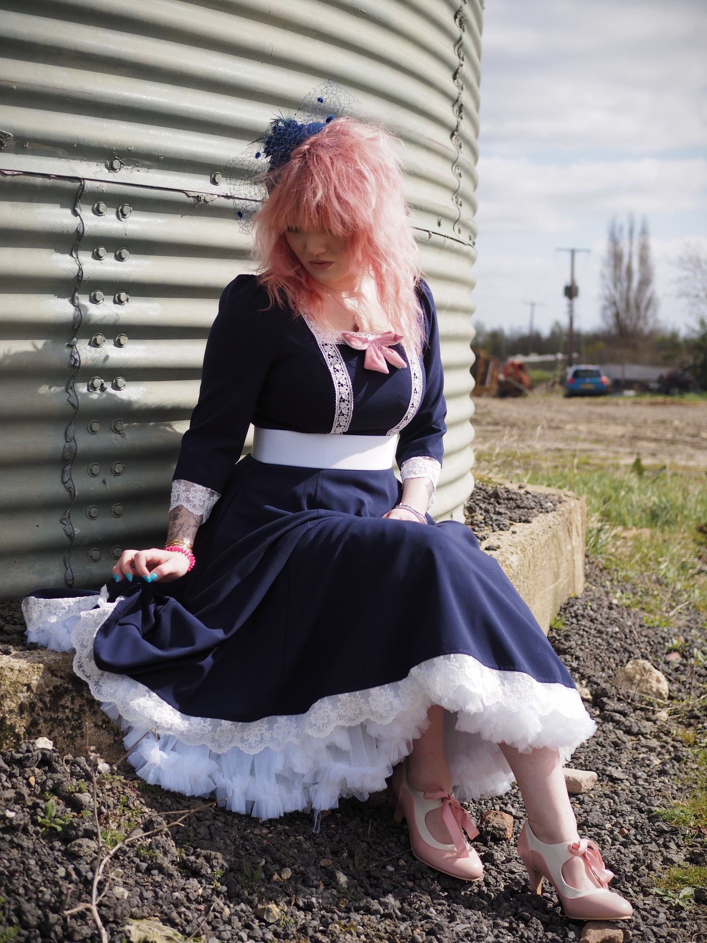 Lace Antoinette Swing Dress