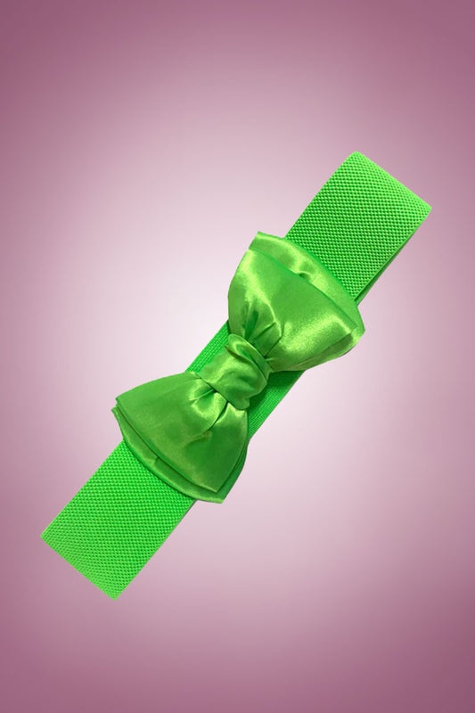 Beau Bow Belt - Halloween Green