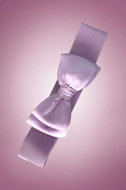 Beau Bow Belt - Lilac
