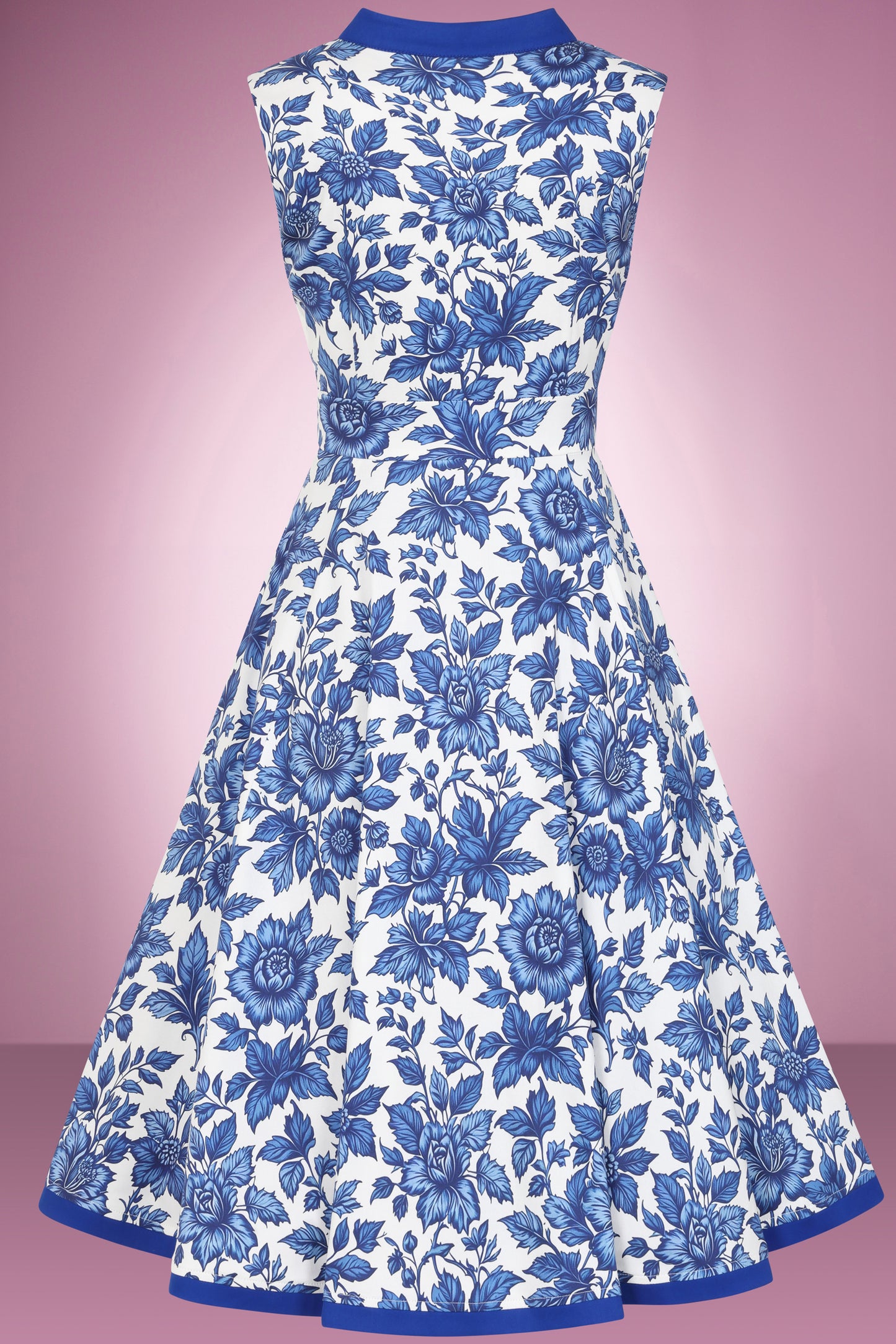 Blue Thistle Swing Dress