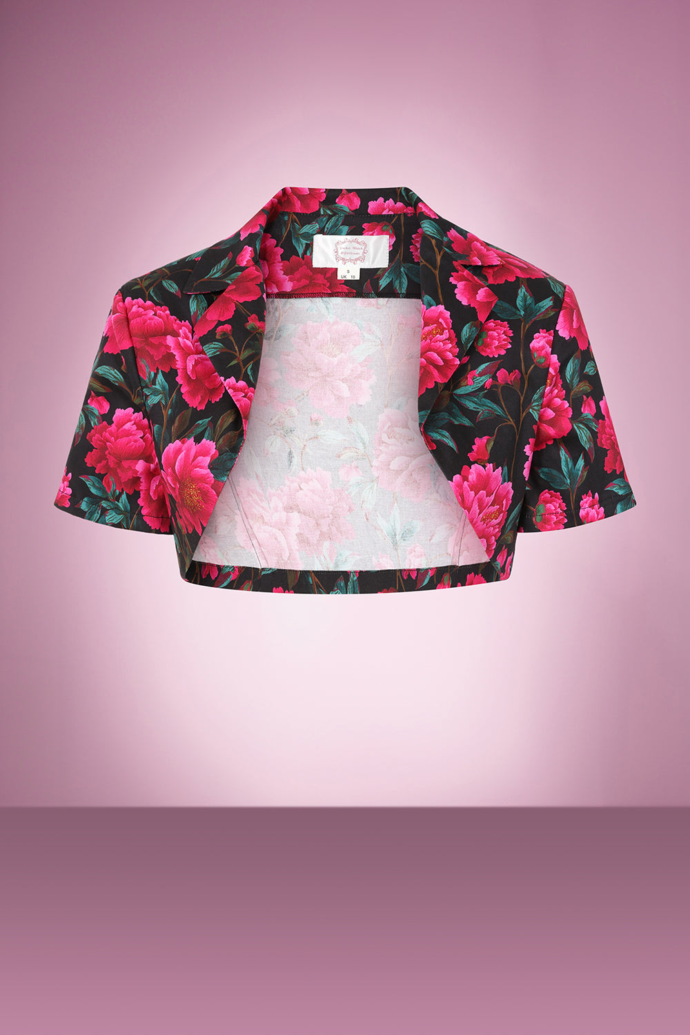 Midnight Peony Bolero