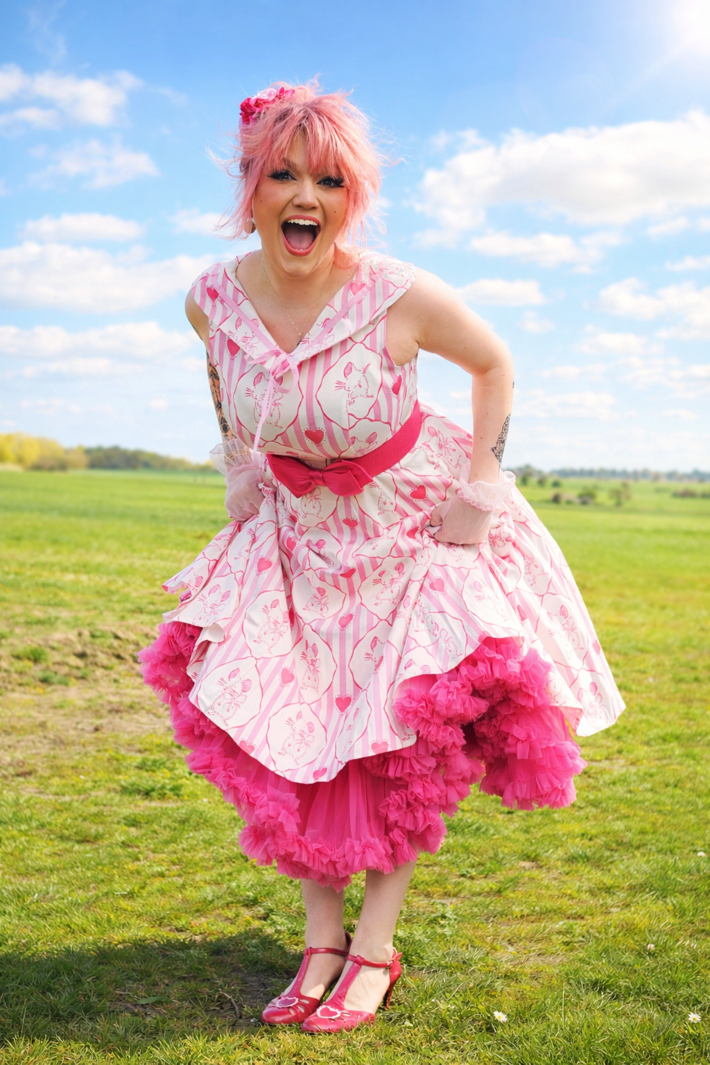 Maisie Mouse Swing Dress