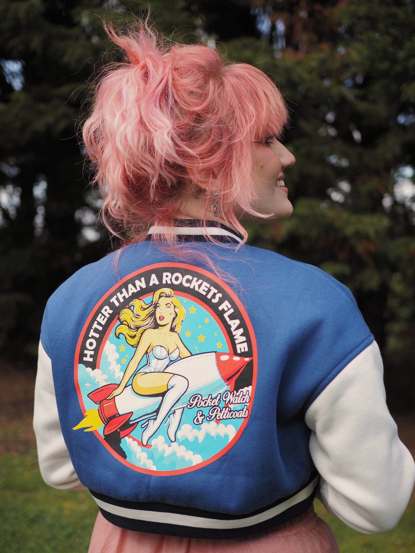Iconic Bombshell Bomber Jacket