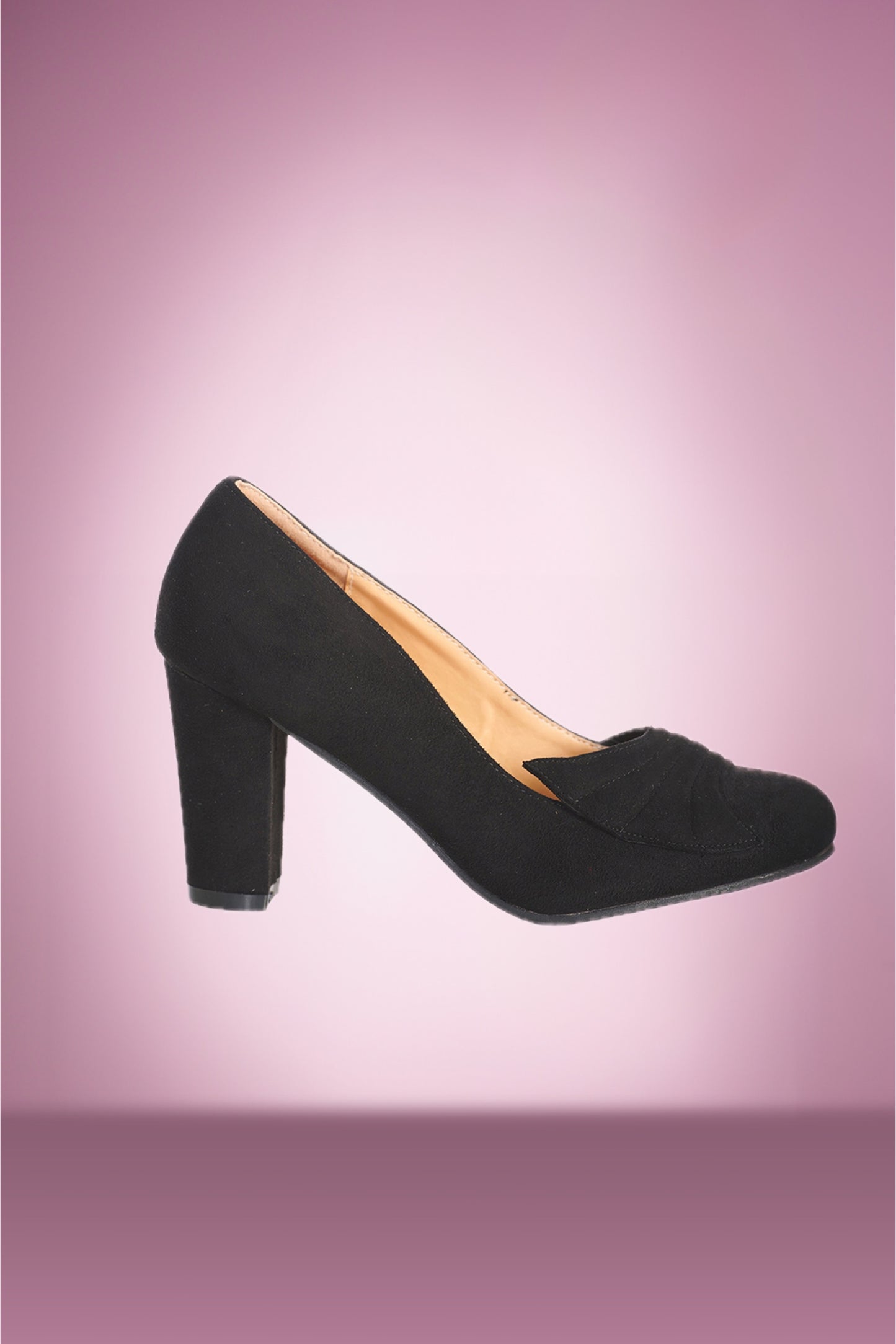 Vikki Black Velvet Shoes