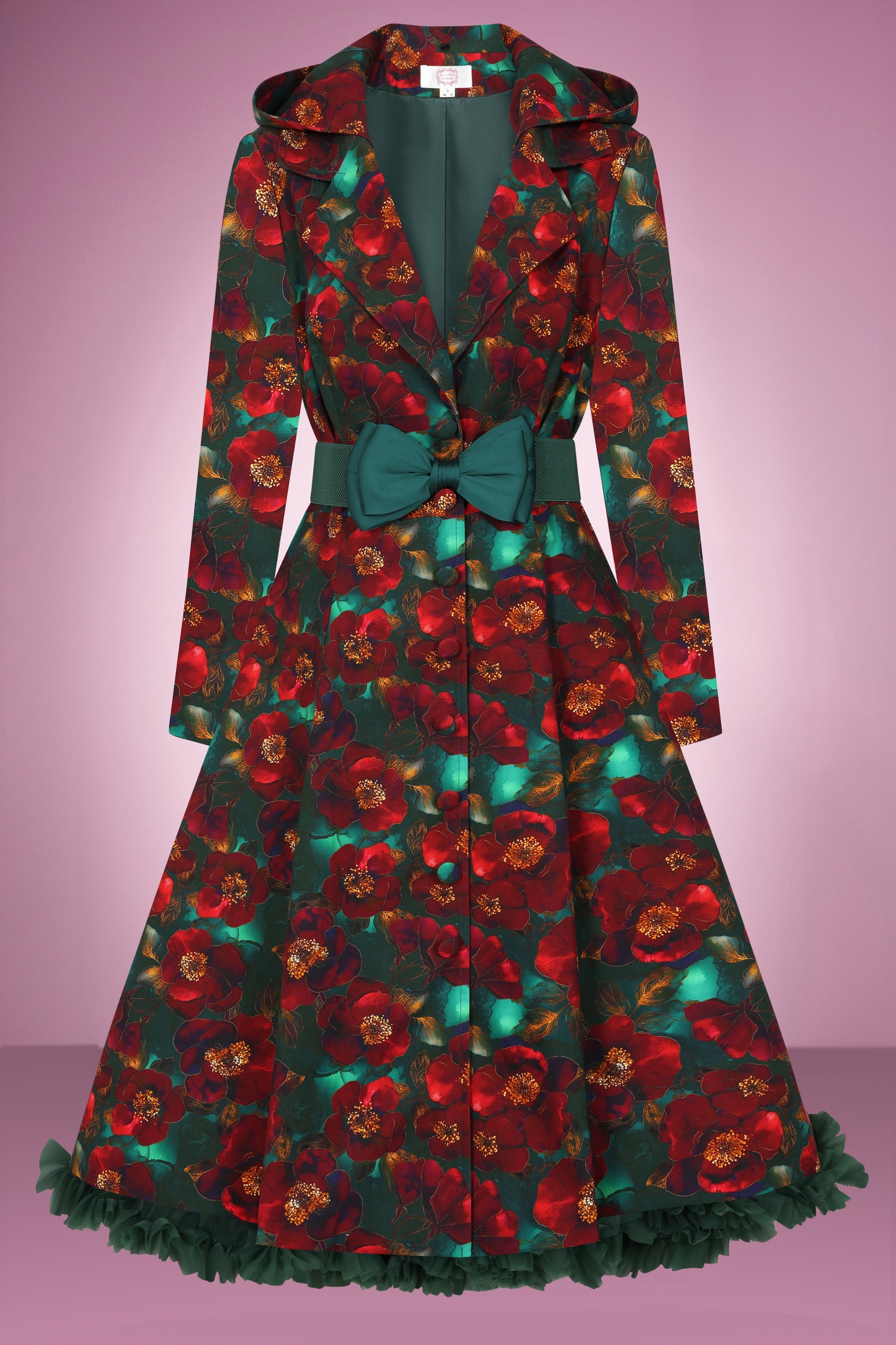 ‘Breathe’ Affirmation Swing Rain Coat